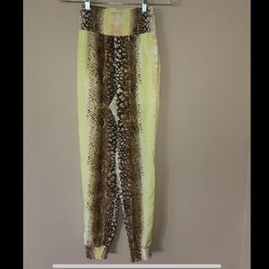 Bebe Cropped Ankle Smock Pants